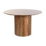 DKD Home Decor Mesa de Comedor Mango 120x120x76 cm Natural