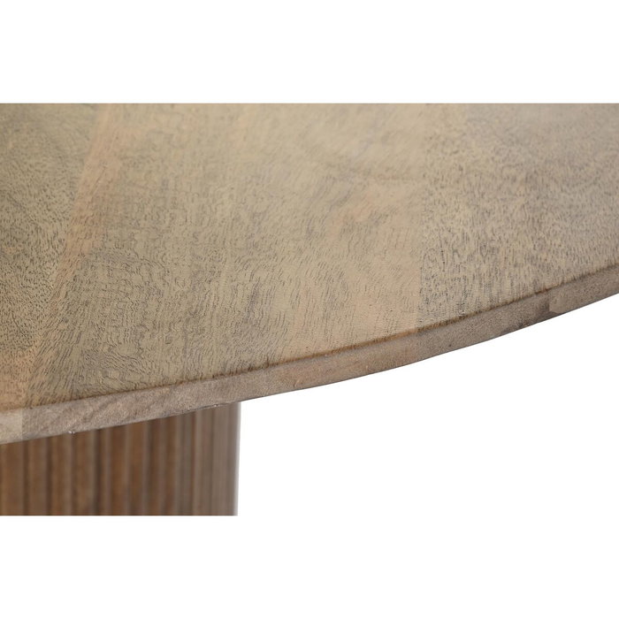 DKD Home Decor Mesa de Comedor Mango 120x120x76 cm Natural