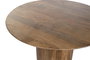 DKD Home Decor Mesa Comedor Natural Mango 120 x 120 x 76 cm