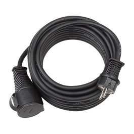 Brennenstuhl Cable de extensión H07RN-F 3G1,5 10m 5-polig negro IP44