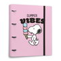 ERIK Carpeta de 4 anillas Snoopy DIN A4