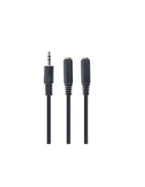 GEMBIRD Cable Divisor de Audio de 3.5 mm (3.5mm) - Conector TRS Macho a 2 Hembras para Auriculares y Altavoces