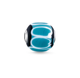 Thomas Sabo Abalorio K0255-017-17 en Plata de Ley 925 y Turquesa