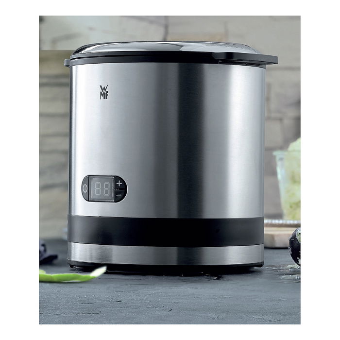 WMF Küchenminis Eismaschine 3-en-1, Máquina de Helados 0416450011, 1 Seno, 0.3 Litros, Cromo, 12W, 220-240V WMF Küchenminis Eismaschine 3-en-1, Máquina de Helados 0416450011, 1 Seno, 0.3 Litros, Cromo, 12W, 220-240V