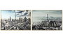 DKD Home Decor Cuadro Cristal Aluminio 120x4x80 Ciudad Surtido de 2