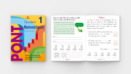 Pont matemàtiques, 1 Educació Primària, Pàmies Tomàs, Lina/Màrquez Caro, Carles - NADAL EDARCA EDITORIAL