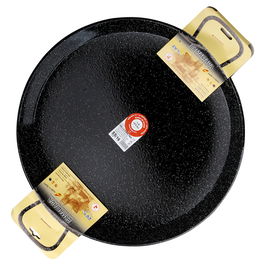 Garcima Paellera Esmaltada La Ideal 16 Raciones Diámetro 55 cm (4 Unidades)