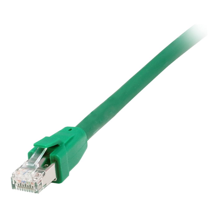 EQUIP Patchkabel 608042 Cat8.1 S/FTP 2xRJ45 3 m Verde LSZH - Cable Ethernet 40GBase-T 2000 MHz PoE++