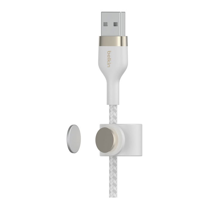 Belkin CAA010BT2MWH Cable Lightning/USB-A Certificado Apple, 2m, Blanco Belkin CAA010BT2MWH Cable Lightning/USB-A Certificado Apple, 2m, Blanco