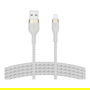 Belkin CAA010BT2MWH Cable Lightning/USB-A Certificado Apple, 2m, Blanco
