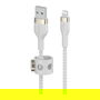 Belkin CAA010BT2MWH Cable Lightning/USB-A Certificado Apple, 2m, Blanco
