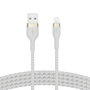 Belkin Cable Boost Charge Pro Flex USB-A a Lightning 2 m Blanco