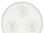 Berilo Espejo Ventosa Aumento Blanco 17 x 2.5 x 17 cm (Set de 24)