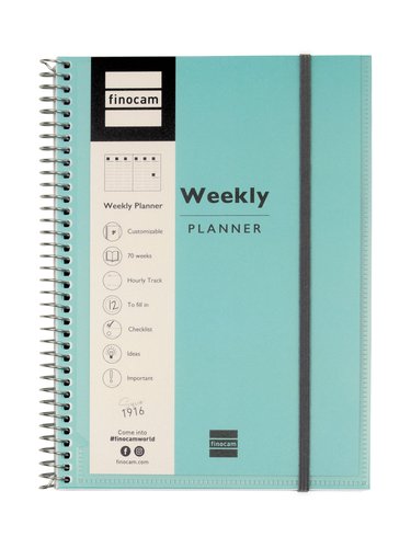 Agenda Finocam Mytime Personalizable No Fechada Espiral Tapa Pp Con Goma E10 155X212 S/V Agenda Finocam Mytime Personalizable No Fechada Espiral Tapa Pp Con Goma E10 155X212 S/V