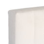 Cabecero Crema Tejido Dormitorio 160 X 122 cm