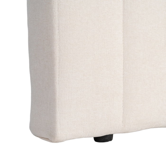 Cabecero Crema Tejido Dormitorio 160 X 122 cm