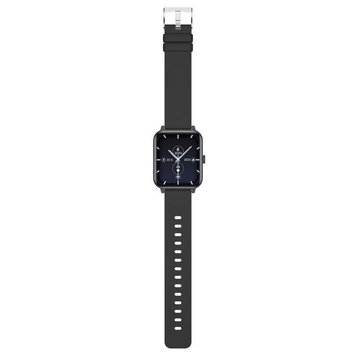 Myphone Watch Classic 2 - Smartwatch, Pantalla Táctil 1.8", Bluetooth 5.0, Monitoreo de Frecuencia Cardíaca, SPO2, IP65, para iOS y Android - Negro