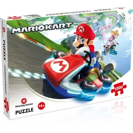 Winning Moves Puzzle Mario Kart Funracer 1000 piezas Rompecabezas