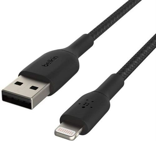 Belkin Cable de Conector Lightning 2 Metros Negro