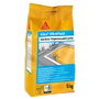 Sika - Mortero Impermeabilizante Monocomponente Blanco para Revestimientos, 5 kg, para Cimentaciones, Sótanos y Muros