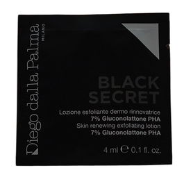 Conjunto, Diego Dalla Palma, Black Secret, Exfoliación, Loción exfoliante, 8 uds, 8 ml *Muestra