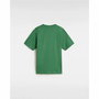 Camiseta de Manga Corta Infantil Vans Left Chest Fairway Verde 10-12 Años