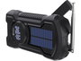 Sandberg Survivor All-in-1 5000 Powerbank, Altavoz Bluetooth, Radio AM/FM, Linterna y Lámpara de Lectura con Carga Solar/Manivela