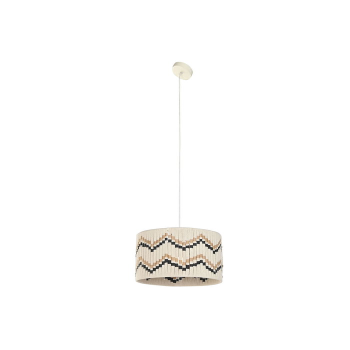 DKD Home Decor Lámpara de Techo de Algodón y Rafia Trenzado 39x39x21 cm DKD Home Decor Lámpara de Techo de Algodón y Rafia Trenzado 39x39x21 cm