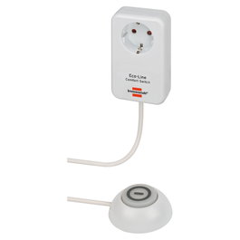Brennenstuhl 1508220 Eco Line Comfort Switch Fußschalter Blanco