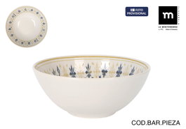 La Mediterranea Bol Rudolph Monaco Brillo ø16 cm
