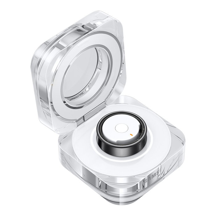 Samsung Galaxy Ring SM-Q505 Anillo Inteligente Titanio Negro, Monitor Actividad, Sueño, Frecuencia Cardíaca, Resistente Agua IP68, Talla US 5, Carga Inalámbrica, Batería 18 mAh