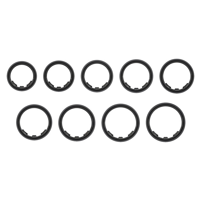 Samsung Galaxy Ring SM-Q505 Anillo Inteligente Titanio Negro, Monitor Actividad, Sueño, Frecuencia Cardíaca, Resistente Agua IP68, Talla US 5, Carga Inalámbrica, Batería 18 mAh