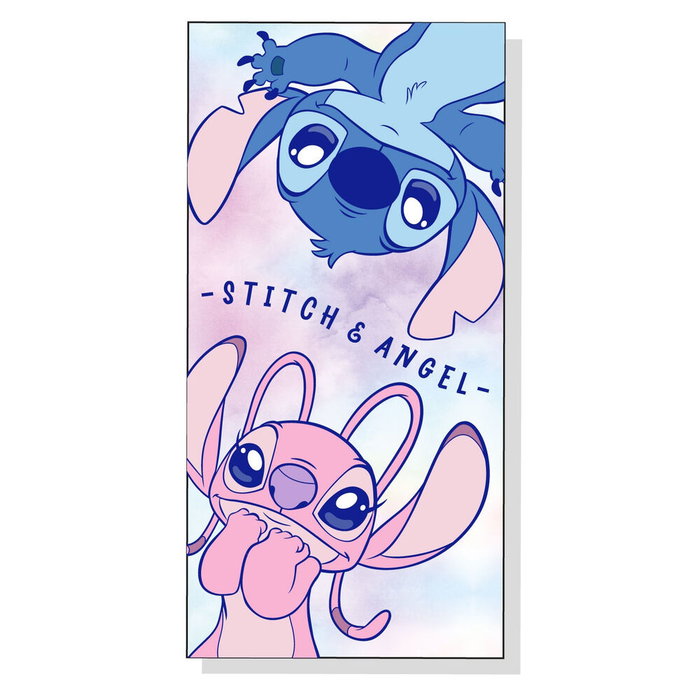 Disney Toalla de Microfibra Angel & Stitch 70x140cm Disney Toalla de Microfibra Angel & Stitch 70x140cm
