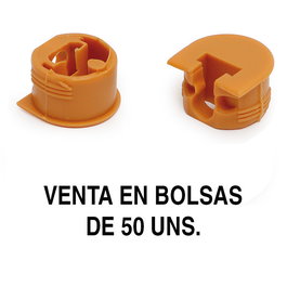 HERRAJES ALK Soporte Cazoleta Luna Miel (50U)