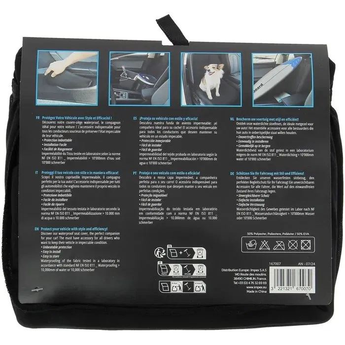 XLC AAAYY78234 Funda de asiento XL Impermeable