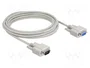 DeLOCK Cable serial Sub-D9 de 5 m, conector macho a hembra, beige