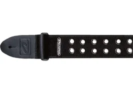 Dunlop Correa Guitarra/Bajo Clásica Negra (Ojales)