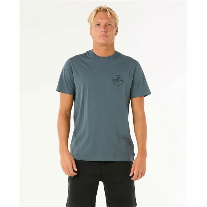 Camiseta de Manga Corta Hombre Rip Curl Staple Tee