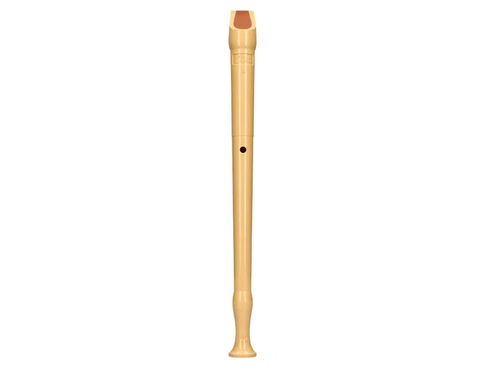 Hohner Flauta Dulce Serie Melody Color Marfil con Funda Verde