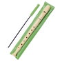 Hohner Flauta Dulce Serie Melody Color Marfil con Funda Verde