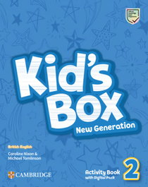 CAMBRIDGE Kid's Box New Generation Level 2 Activity Book with Digital Pack British English, Caroline Nixon - CAMBRIDGE