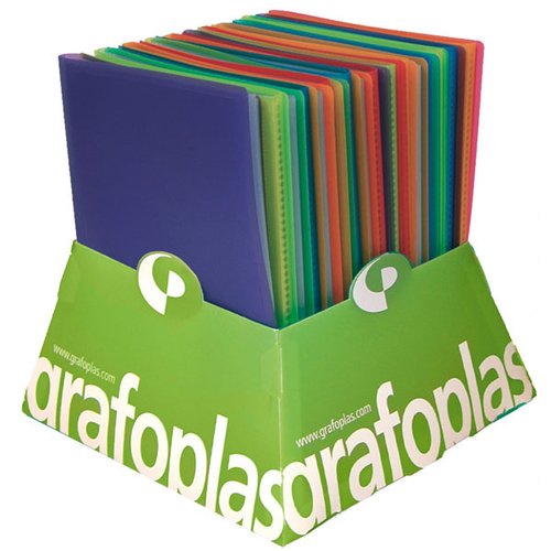 Grafoplás Carpeta Poliplás con Fundas Soldadas Formato Folio