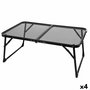 Mesa Plegable Aktive 60 x 25 x 40 cm (4 Unidades)