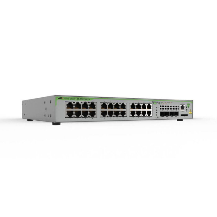 Allied telesis AT-GS970M/18PS-50 Switch gestionado L3 Gigabit Ethernet (10/100/1000) 1U gris