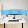 StarTech.com Soporte de Escritorio para 3 Monitores de 27 Pulgadas VESA 75x75/100x100