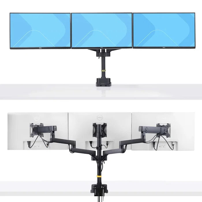 StarTech.com Soporte de Escritorio para 3 Monitores de 27 Pulgadas VESA 75x75/100x100 StarTech.com Soporte de Escritorio para 3 Monitores de 27 Pulgadas VESA 75x75/100x100