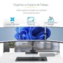 StarTech.com Soporte de Escritorio para 3 Monitores de 27 Pulgadas VESA 75x75/100x100