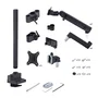 StarTech.com Soporte de Escritorio para 3 Monitores de 27 Pulgadas VESA 75x75/100x100