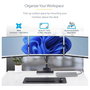 StarTech.com Soporte de Escritorio para 3 Monitores de 27 Pulgadas VESA 75x75/100x100
