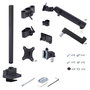 StarTech.com Soporte de Escritorio para 3 Monitores de 27 Pulgadas VESA 75x75/100x100